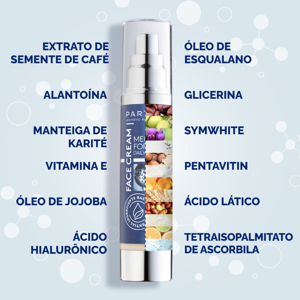 Particle Face Cream Ingredients Portuguese